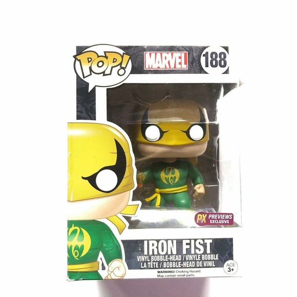 Funko Toys New Funko Pop Marvel Px Exclusive Iron Fist 88